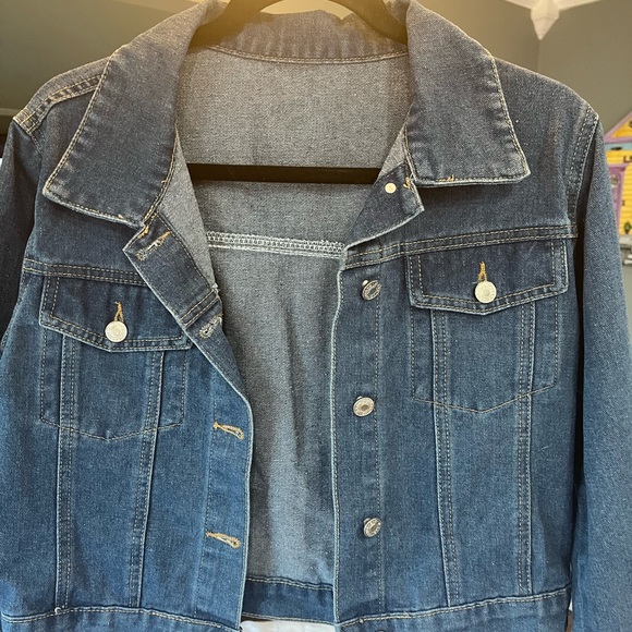 Denim Blue Women's Jacket - Picture 2 of 4